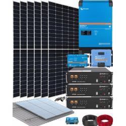 Kit Solar Aislada Litio 24V Pylontech 8,4kWh 3000W