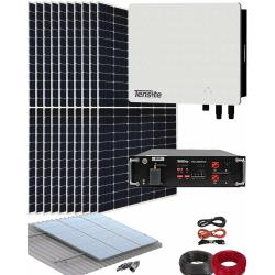 Kit Instalación Placas Solares Híbrido Tensite 5kW 9200kWhaño