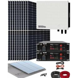 Kit instalación placas solares Híbrido 5kW