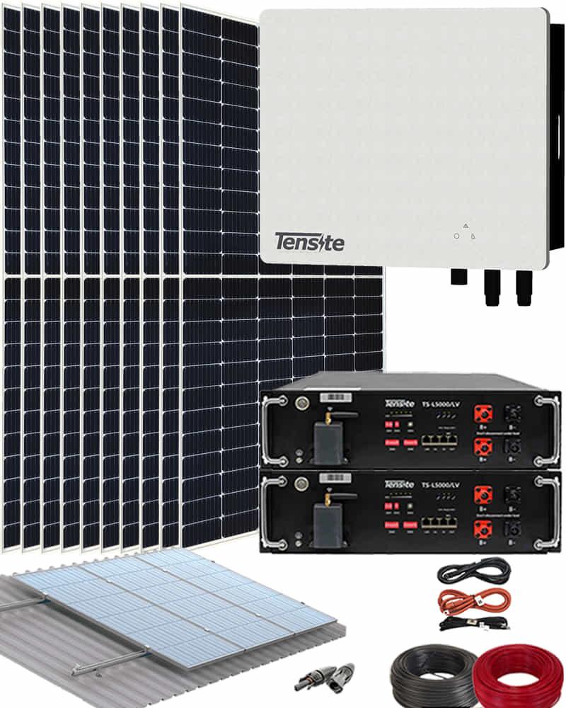 Kit instalación placas solares Híbrido 5kW