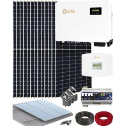 Kit Solar para Instalar Placas Solares Trifásico Industrial 60kW Solis