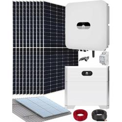 Kit Instalación Placas Solares Autoconsumo 5000W con batería Huawei Luna
