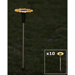 Pack 10uds Luces LED Solares