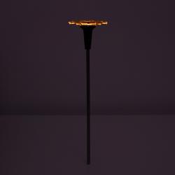 Pack 2uds Luces solares jardín forma de flor 3lm