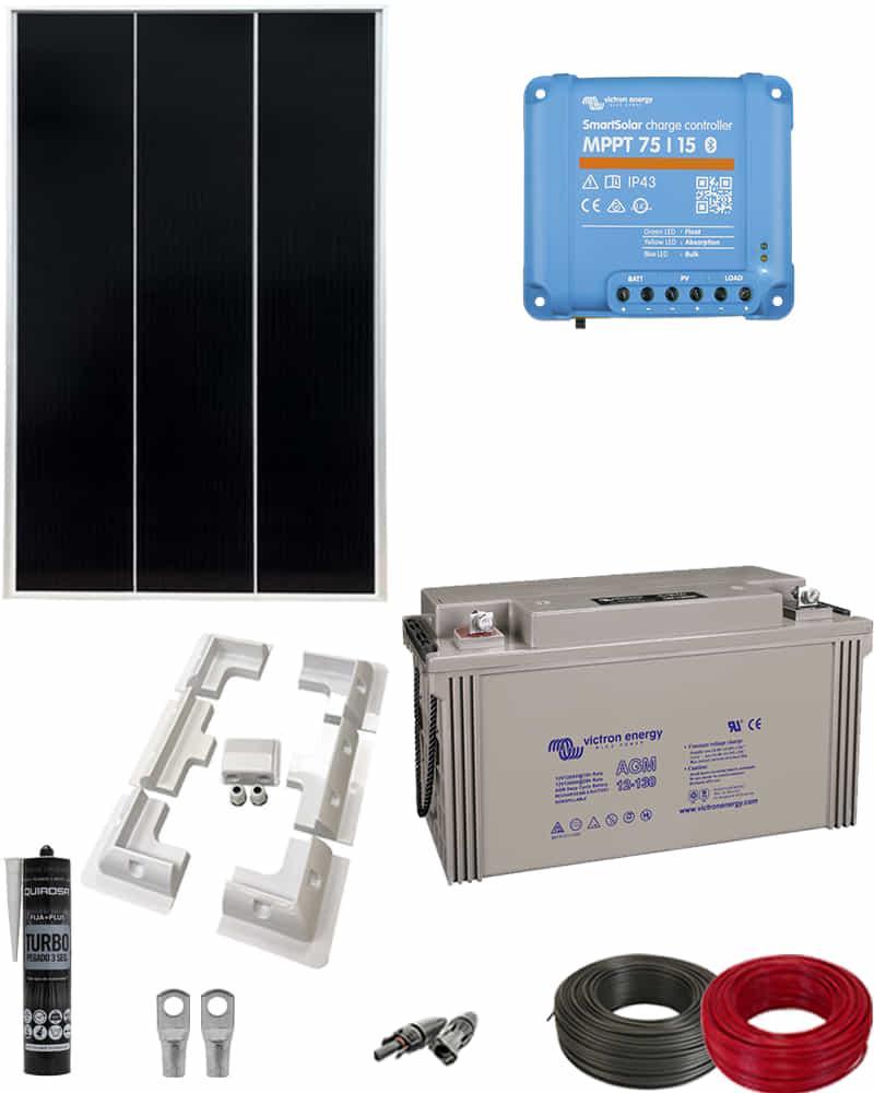 Kit Solar para Caravanas 12V 1000Whdia