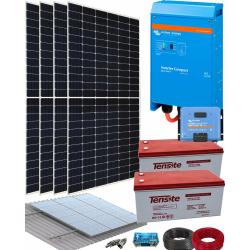 Kit Solar Aislada 1600W 24V 6400Whdia