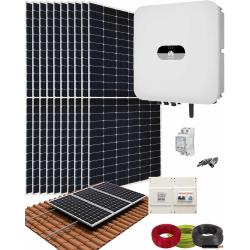 Kit Solar Autoconsumo Huawei 5kW Monofásico - Teja