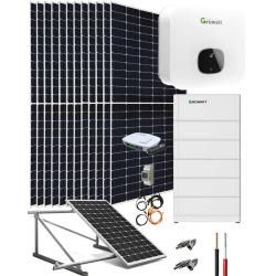 Kit Solar Híbrido Growatt MIN XH 6kW Monofásico con ARK HV - Inclinada