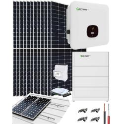 Kit Solar Híbrido Growatt MOD 10000TL3-XH Trifásico con ARK XH - Inclinada
