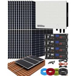 Kit Solar Híbrido Tensite AH6M-2 6kW con 4DC - Teja