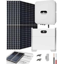 Kit Solar Híbrido Huawei 3kW Monofásico con Luna2000 - Chapa