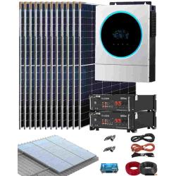 Kit Solar Aislada Voltronic VMIV 5,6kW 48V Monofásico con Tensite - Chapa