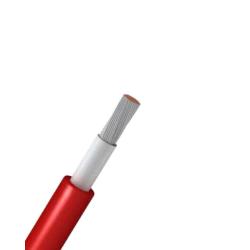 Cable Unifilar 6 mm2 SOLAR PV ZZ-F Rojo