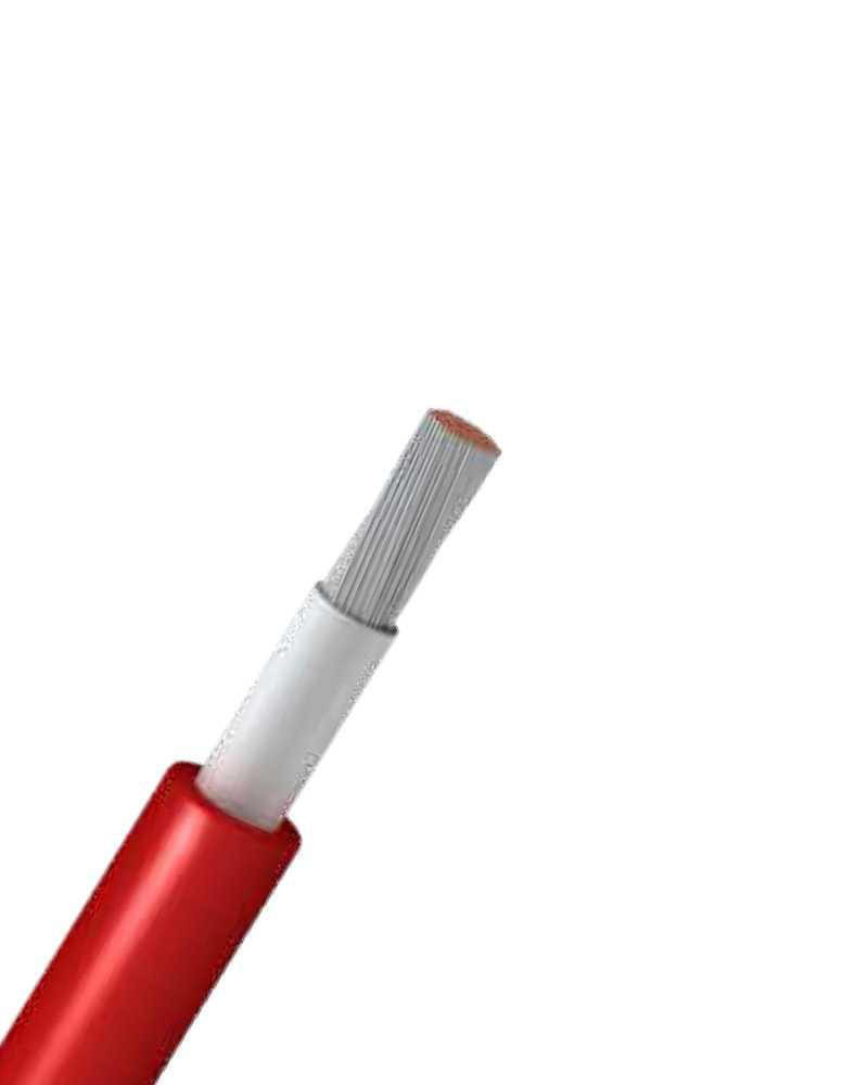Cable Unifilar 10 mm2 SOLAR PV ZZ-F Rojo