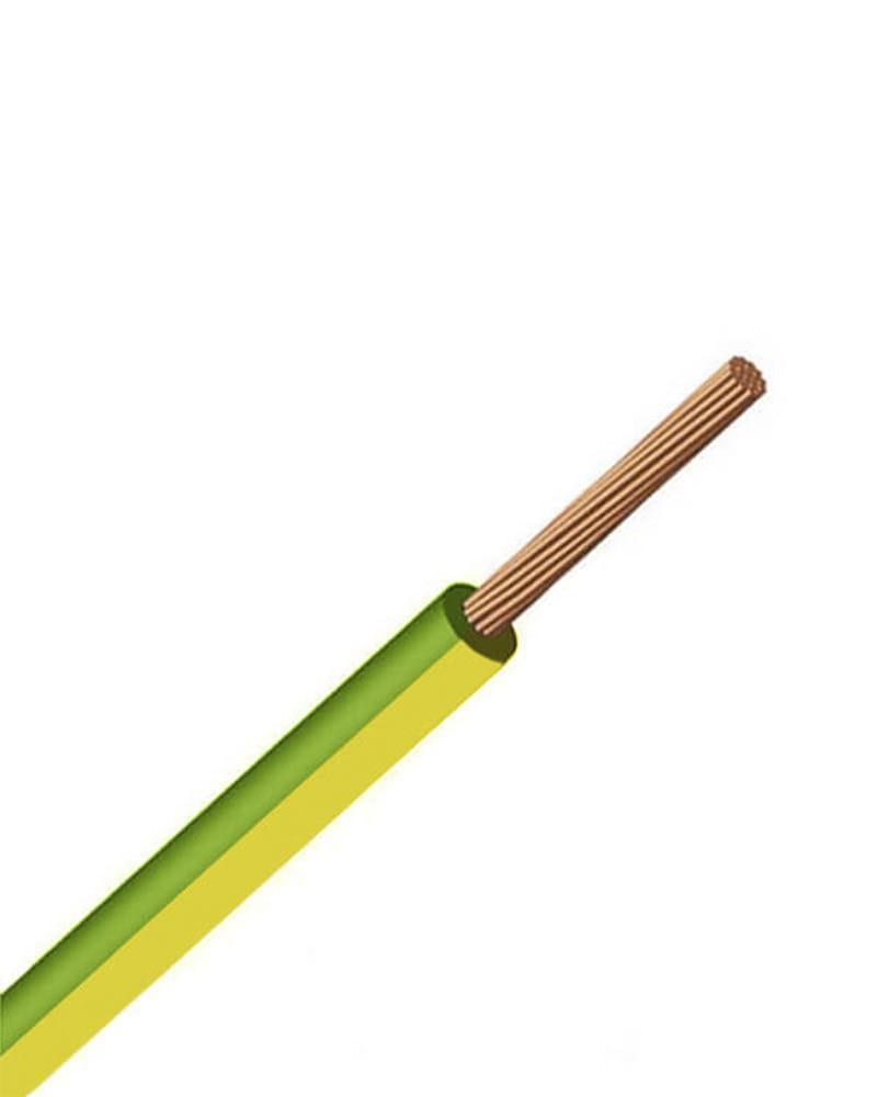 Cable unifilar 6 mm2 H07Z1-K (AS) Tierra