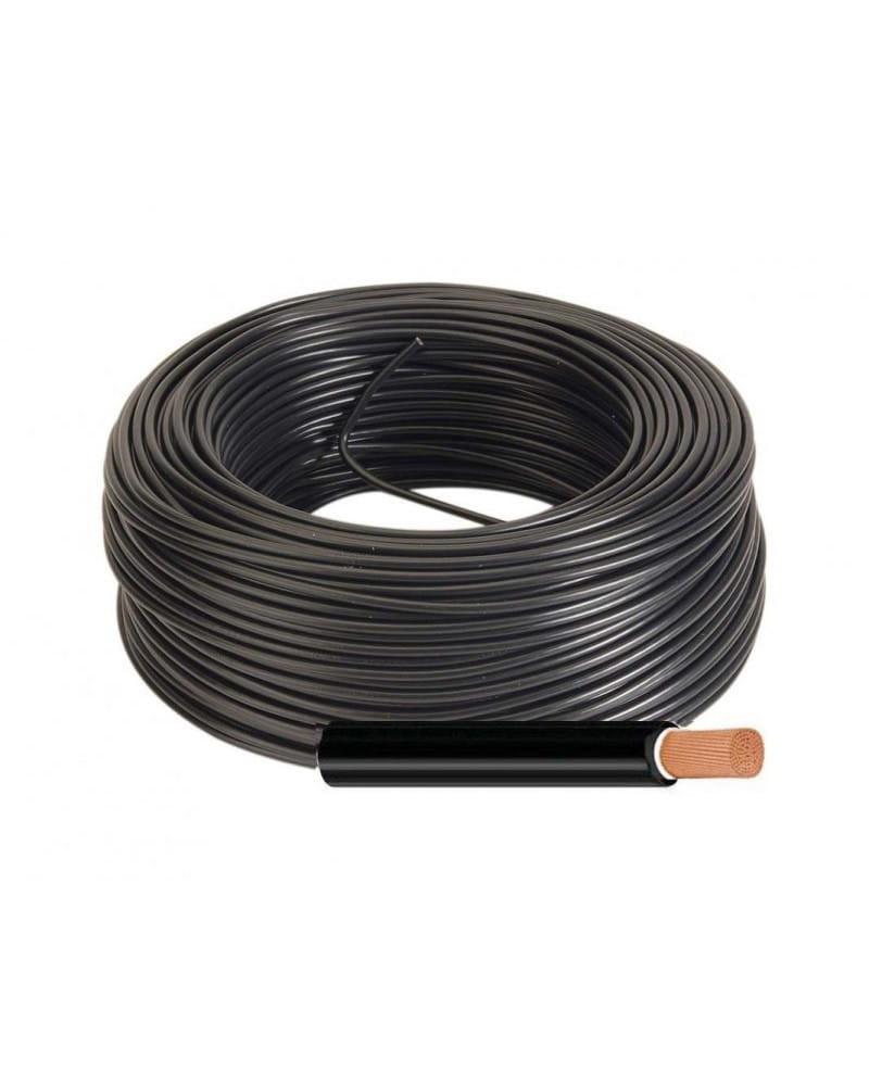 Rollo Cable Unifilar 6mm2 H1Z2Z2-K 50m negro
