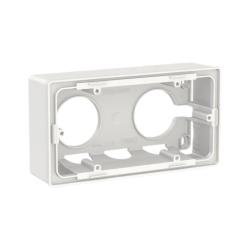 Caja de superficie para mecanismo empotrable 2 elementos IK04