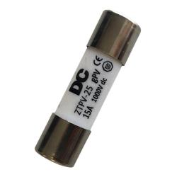 Fusible 15A 1000VDC 10x38