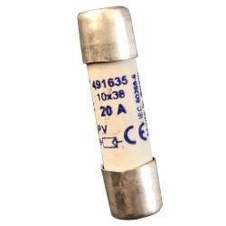 Fusible 20A 1000VDC 10x38
