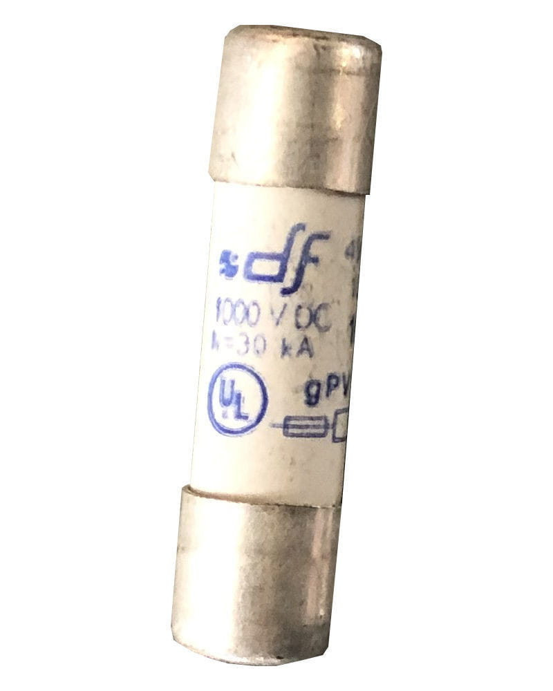Fusible 10A 1000VDC 10x38