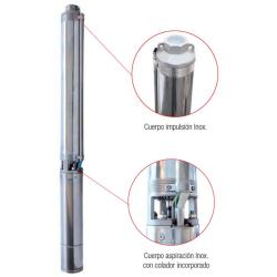 Bomba Sumergible 1CV 0,75kW Monofásica 230V IDEAL SJI-12