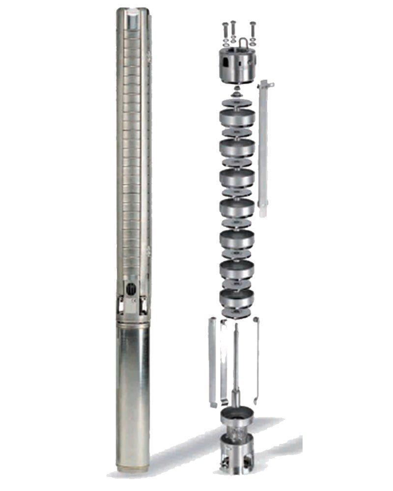 Bomba Sumergible para Aguas Sucias IDEAL 0,75kW Monofásica 230V TXI258