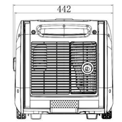 Generador Eléctrico Gasolina Inverter 3200W Genergy Mallorca