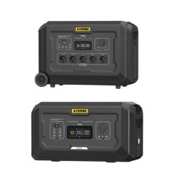 Pack Estación de Energía Portátil AY-3072 3600W con Batería Extra 2048Wh Ayerbe