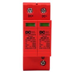 Limitador sobretensiones 2P 1000V 20/40KA DC