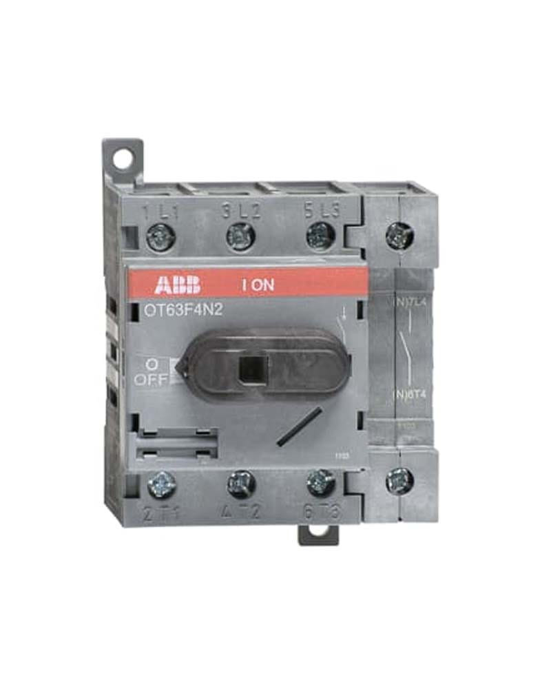 Interruptor Seccionador ABB 63A 4P 600V con enclavamiento