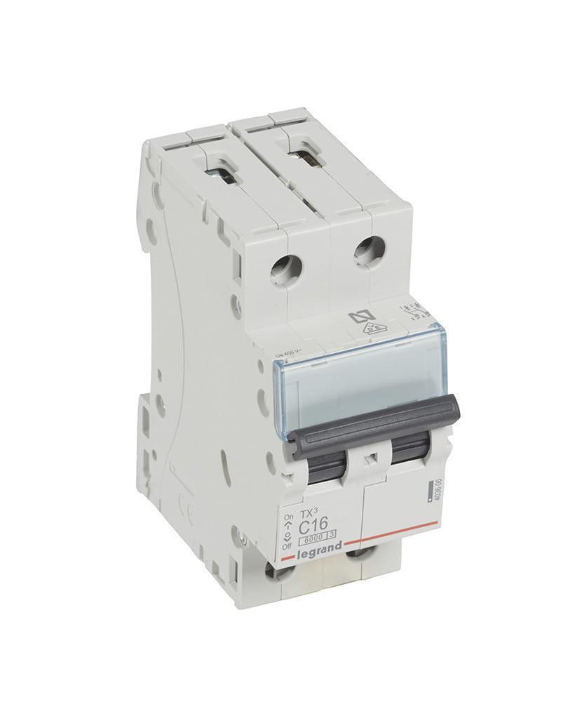 Magnetotérmico 16A 2P 6KA C Bipolar Legrand