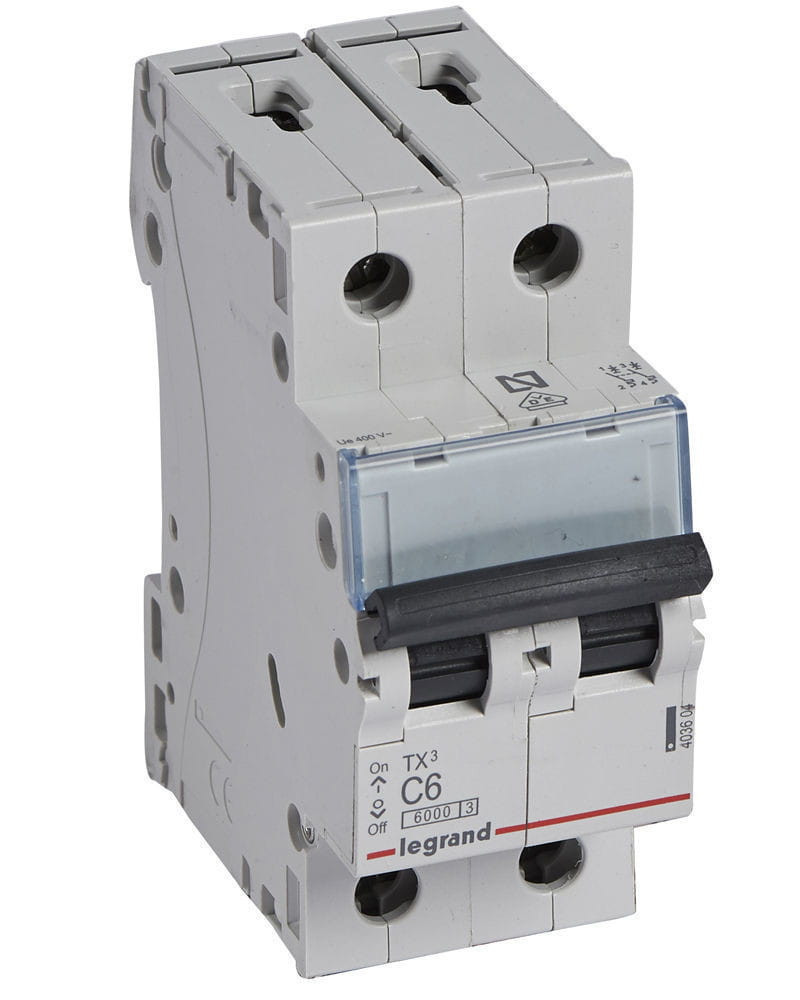 Interruptor Magnetotérmico 63A 2P 10KA C Bipolar Automático Legrand