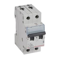 Magnetotérmico 50A 2P 6KA C Legrand Bipolar Normalizado