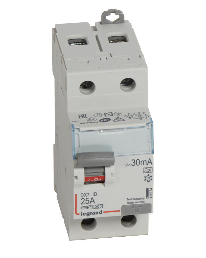 Diferencial Legrand 25A 2P 300mA Tipo A