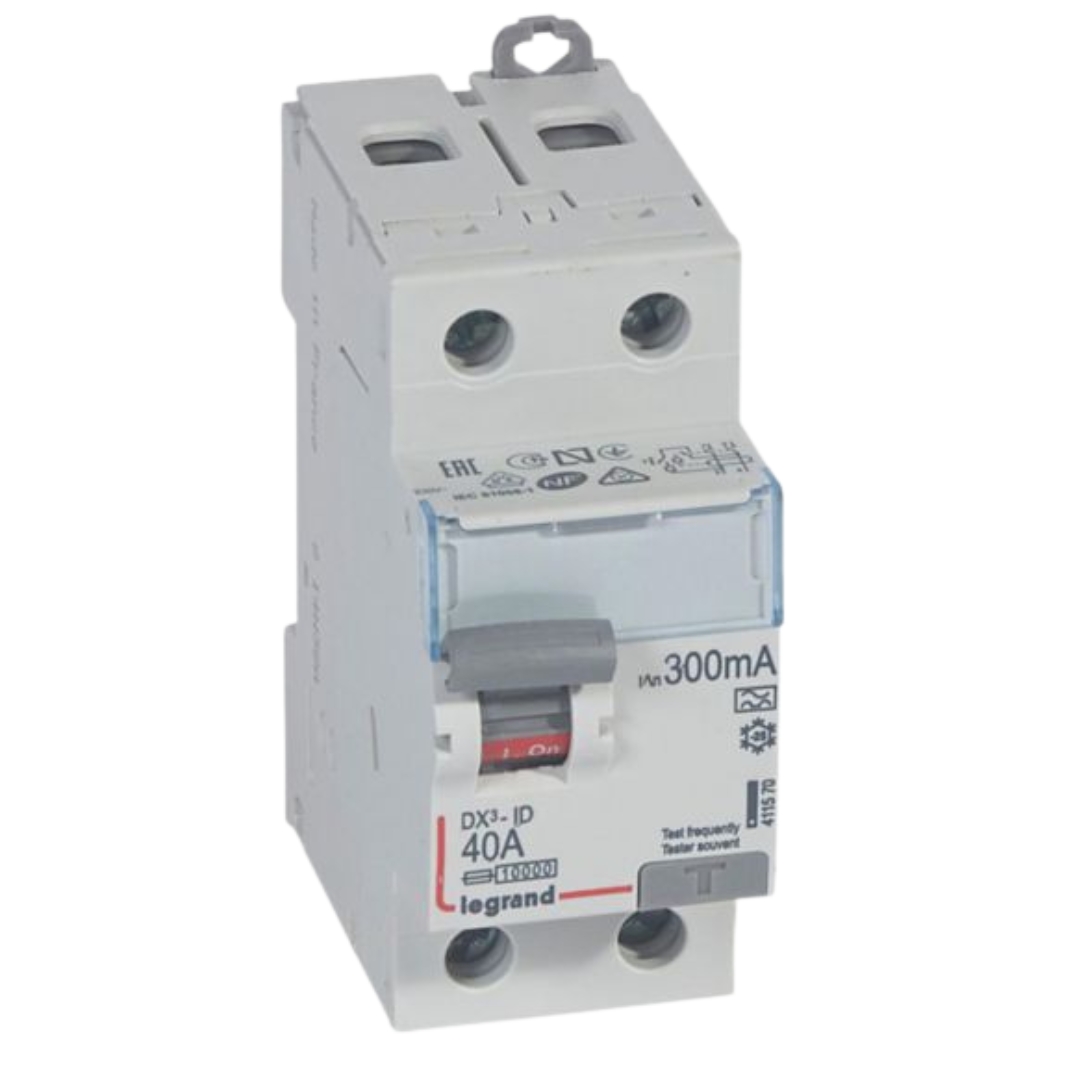 Diferencial 40A 2P 300mA Tipo A Legrand DX³