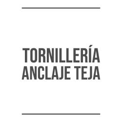Tornillería de anclaje teja