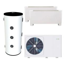 Kit Fancoil Aerotermia Suelo 10kW Aquaris con depósito 100L