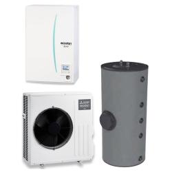 Kit Aerotermia ACS 150 litros Mitsubishi Ecodan Bibloc 6kW