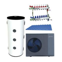 Kit Suelo Radiante con Bomba de Calor Suneco 12W para 80m2