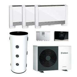 Kit Aerotermia con fancoils 8kW Vaillant Arotherm Plus para piso 100m2