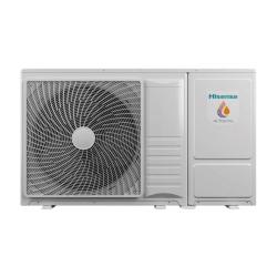 Kit Aerotermia con Fancoils Hisense Bibloc Mural Hi-Therma 6kW R32 para 100m2