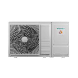 Kit Aerotermia con Fancoils Hisense Bibloc Mural Hi-Therma 8kW R32 para 120m2