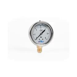 Manómetro Waft de glicerina 0-6bar Ø63 1/4" conexión inferior clase 1.6