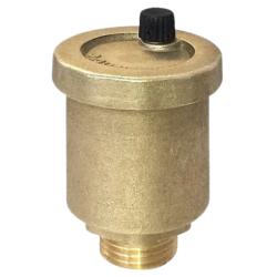 Purgador Automático Cierre Manual 1/2" de botella para calefacción
