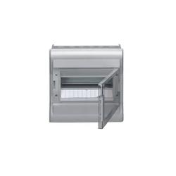 Caja de distribución Hager Vector VE superficie 1 fila 12 módulos puerta transparente estanco (IP65) VE112E