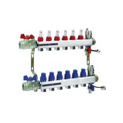 Colector Suelo Radiante Acero Inoxidable 4 salidas