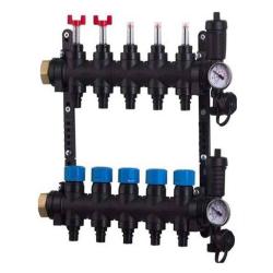 Colector Suelo Calefactable de Plástico 5 salidas