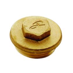 Tapón Laton Rosca 1 1/2'' M