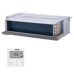 Fancoil Conductos Industrial tubos tomas a la derecha KFCI-200CD30 con mando a distancia