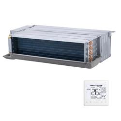 Fancoil Conductos Gama Industrial 2.0 2 tubos tomas a la derecha KFCI-1000CD30 con Termostato